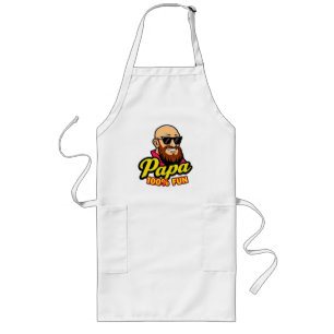 Papa 100% fun lang schort