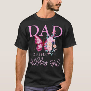 Papa 1e eerste verjaardag bijpassende familie vlin t-shirt