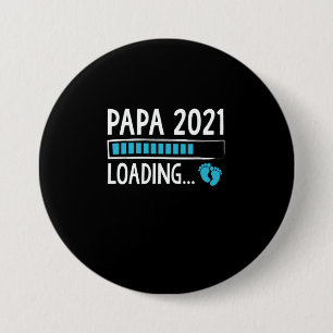 Papa 2021 Aankondiging van de lading tijdens de zw Ronde Button 7,6 Cm
