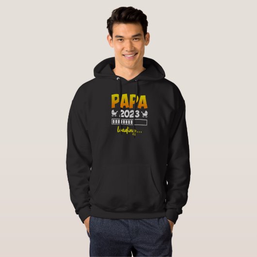 Papa 2023 hoodie (Voorkant volledig)