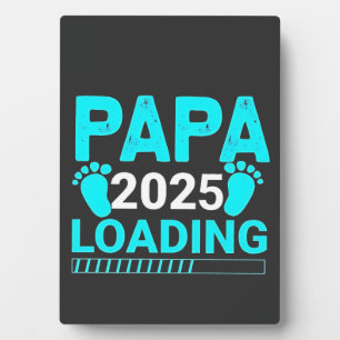 Papa 2025 Loading Parenthood Dad To Be Fotoplaat