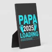 Papa 2025 Loading Parenthood Dad To Be Fotoplaat (Zijkant)