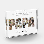 Papa 28 Fotocollage Keepsake voor papa of opa Fotoblokken (Links)