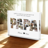 Papa 28 Fotocollage Keepsake voor papa of opa Fotoblokken