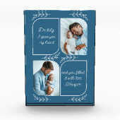 Papa 2 Verticale fotoliefhebbers Persoonlijk Fotoblokken (Voorkant)