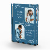 Papa 2 Verticale fotoliefhebbers Persoonlijk Fotoblokken (Rechts)
