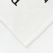 Papa 33 Aangepaste Gezegden voor fotocollage Fleece Deken (Hoek)