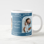 Papa 3 Verticale foto's van woorden gepersonalisee Grote Koffiekop (Rechts)