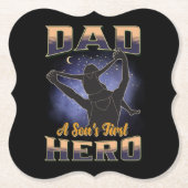 Papa A Son's eerste hero Kartonnen Onderzetters (Voorkant)