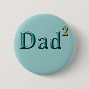 Papa aan de Tweede Giften van Vaderdag van de Ronde Button 5,7 Cm