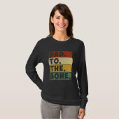 Papa aan het bot T-shirt Grappige geschenken voor  (Voorkant volledig)
