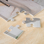 Papa aangepaste foto naam dank u legpuzzel (Zijkant)