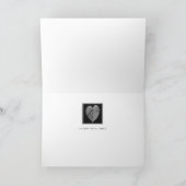 "Papa" aangepaste tekst elke gelegenheid Kaart (Binnen)