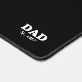 Papa aangepaste test datum typografie minimalistis bureaumat (Hoek)