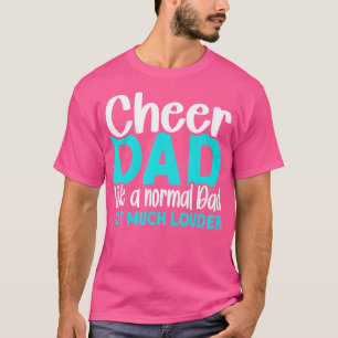 Papa aanmoedigen als een gewone papa maar veel lui t-shirt
