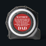 Papa-aanstaande zwangerschap onthullen aan echtgen rolmaat<br><div class="desc">Verras je aanstaande vader met een maatbandmaat, een unieke manier om de vreugde van de zwangerschap te onthullen! Gepersonaliseerd met zijn naam en tekst naar keuze, combineert deze speciale tool functionaliteit met sentimentaliteit. Personaliseer het voor een extra touch, waardoor dit een gekoesterde aandenken voor de komende jaren onthult. Een gedenkwaardig...</div>