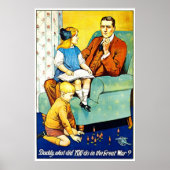 Papa? - Afdrukken Poster (Voorkant)