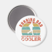 Papa als een gewone vader, maar koeler magneet (Voorkant / Achterkant)