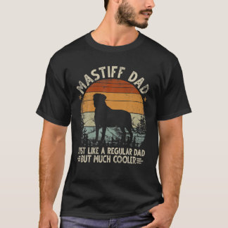 Papa als een gewone vader, maar koeler vaders vade t-shirt