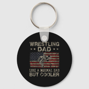 Papa als een normale vader, maar cooler Vaderdag Sleutelhanger