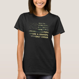 PAPA als een opa ALLEEN COOLER Papa Definitie ca T-shirt