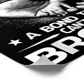 Papa And Grandson A Bond That Can't Be Broken  Poster (Hoek)