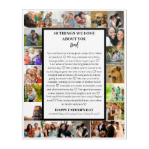 Papa appreciatie | Vaderdag 22 Fotocollage