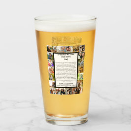 Papa appreciatie | Vaderdag 22 Fotocollage Glas