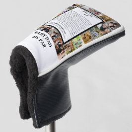 Papa appreciatie | Vaderdag 22 Fotocollage Golfheadcover