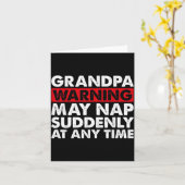 Papa Art For Grandpa From Grandkids Father's Day P Kaart (Gele Bloem)