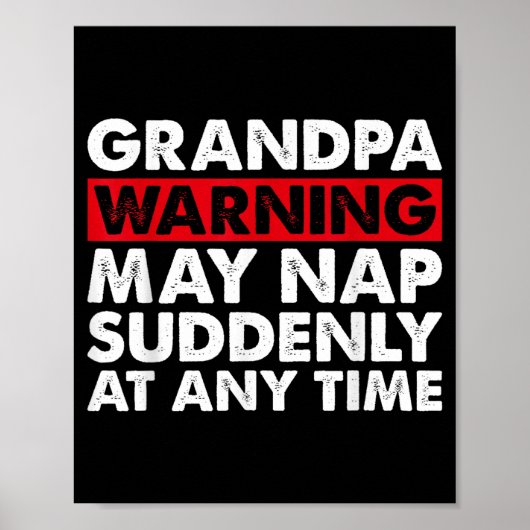 Papa Art For Grandpa From Grandkids Father's Day P Poster (Voorkant)