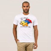 Papa Autistic Child T-shirt (Voorkant volledig)