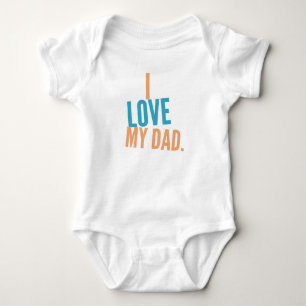 Papa - Baby Jersey Bodysuit