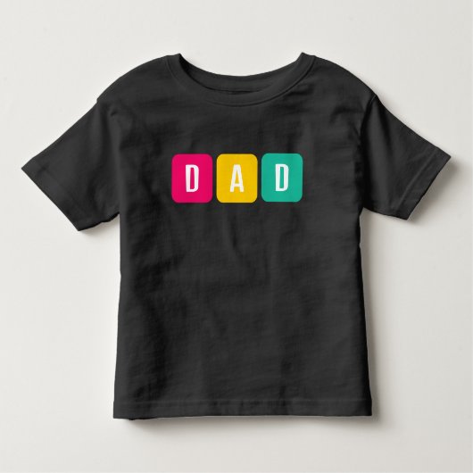 Papa Baby Kinder Shirts (Voorkant)
