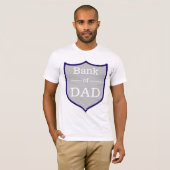Papa bank t-shirt (Voorkant volledig)