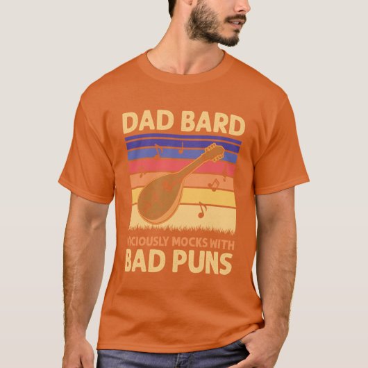 Papa Bard grappig T-shirt (Voorkant)