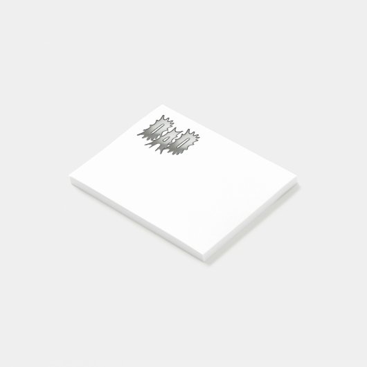Papa barst post-it® notes (Schuin)