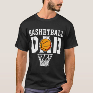 Papa Basketbal Kleding - Basketbal Papa T-shirt