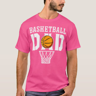 Papa Basketbal Kleding - Basketbal Papa T-shirt