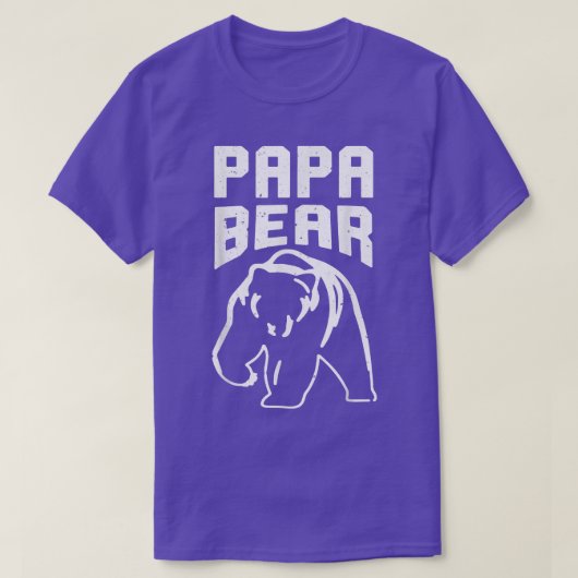 Papa Bear1615  T-shirt (Design voorkant)