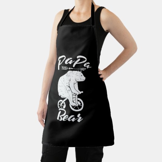 Papa Bear Cool Design Schort (Insitu)