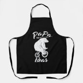 Papa Bear Cool Design Schort (Voorkant)