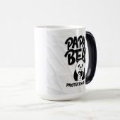 Papa Bear Mug – Protector & Guide Panda Design Magische Mok (Voorkant rechts)