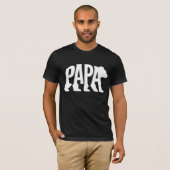 Papa Bear  T-shirt (Voorkant volledig)