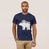 Papa Bear T-shirt (Voorkant volledig)