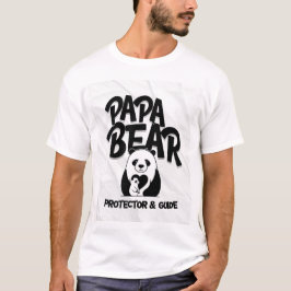 Papa Bear T-Shirt – Protector & Guide | Cute Panda