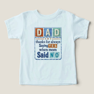 Papa Bedankt dat je altijd ja zei als mama nee zei
