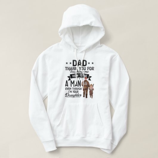 Papa bedankt je voor shirt (Design voorkant)