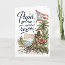 Papa Bedankt Voor Onze Puerto Ricaanse Wortels