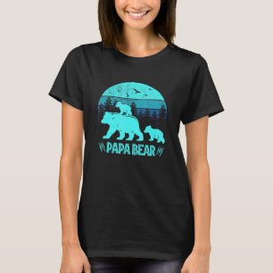 Papa Beer 2 Cubaanse pappie van tweeling T-shirt
